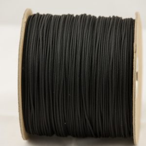Black 2mm Accessory Cord100% Nylon made in the USA