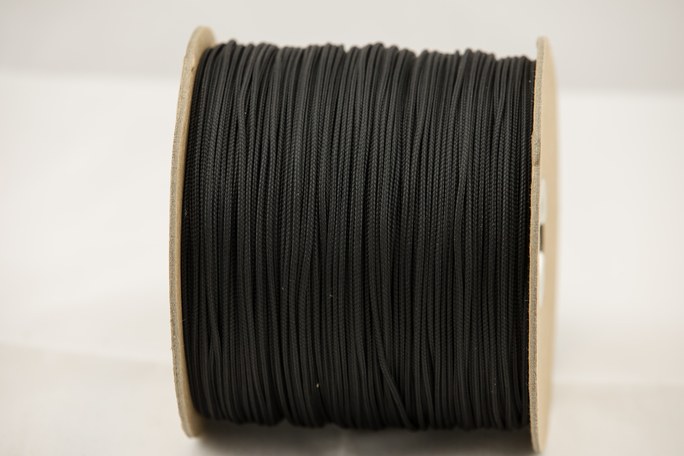 Black 2mm Accessory Cord100% Nylon made in the USA - Bilbys