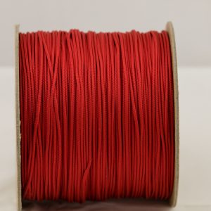 Imperial Red 2mm Accessory Cord 100% Nylon made in the USA