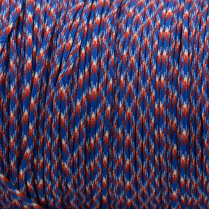 Red White and Blue 4mm Paracord for sale, its lightweight & Strong