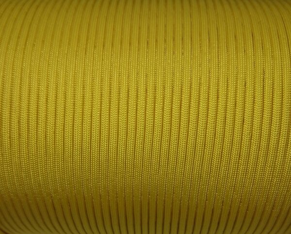FS YEllow 4mm Paracord for sale 100% Nylon its lightweight & Strong